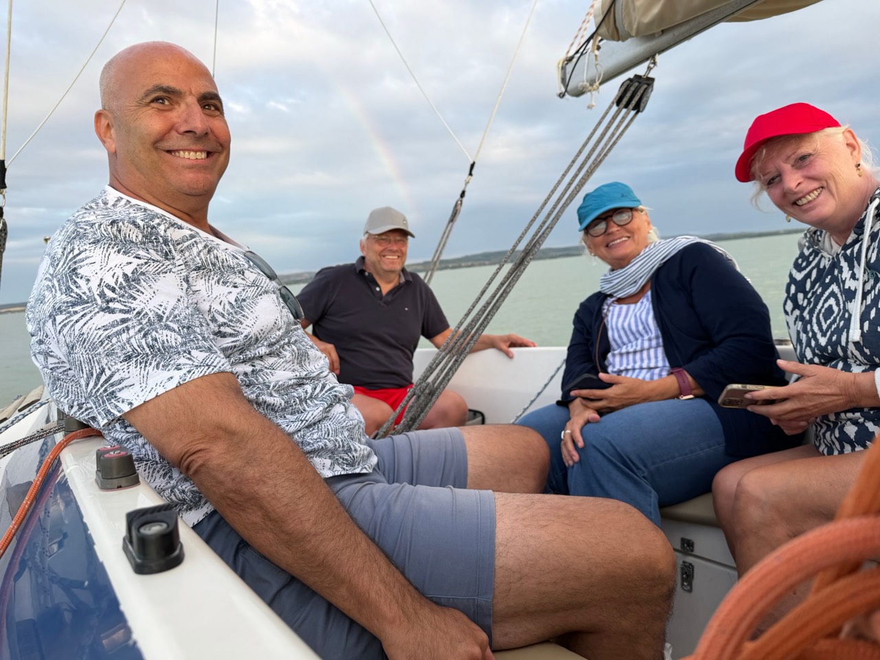 Vitorlázás a Balatonon a Jackpot fedélzetén