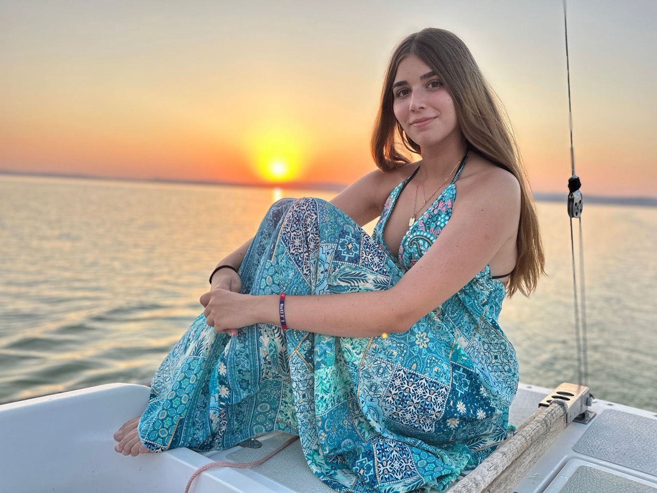 Sailing on Lake Balaton aboard Jackpot
