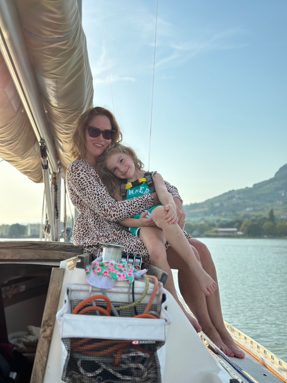 Sailing on Lake Balaton aboard Jackpot