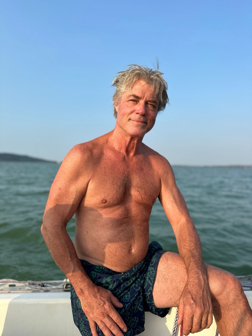 Sailing on Lake Balaton aboard Jackpot
