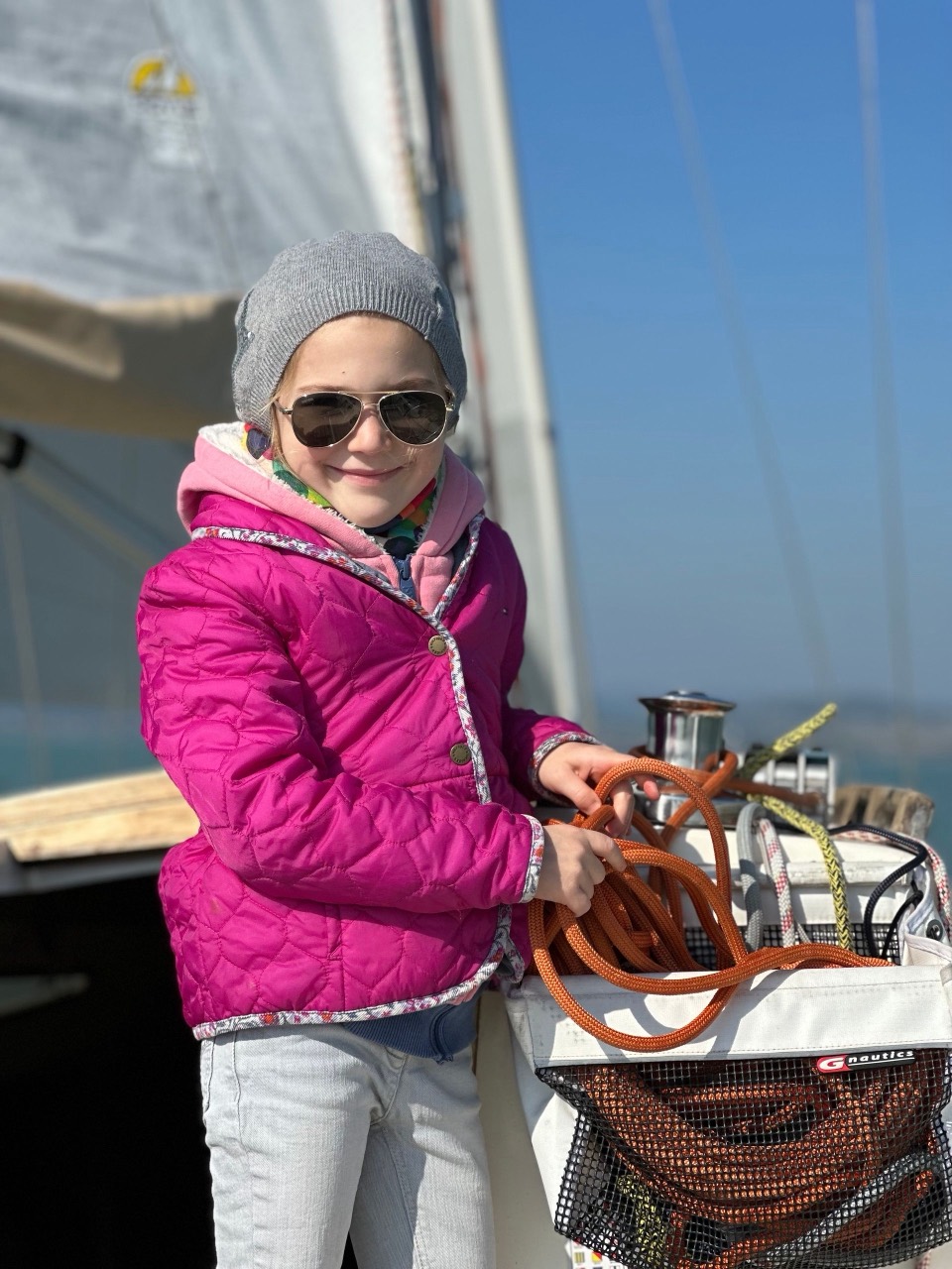 Sailing on Lake Balaton aboard Jackpot